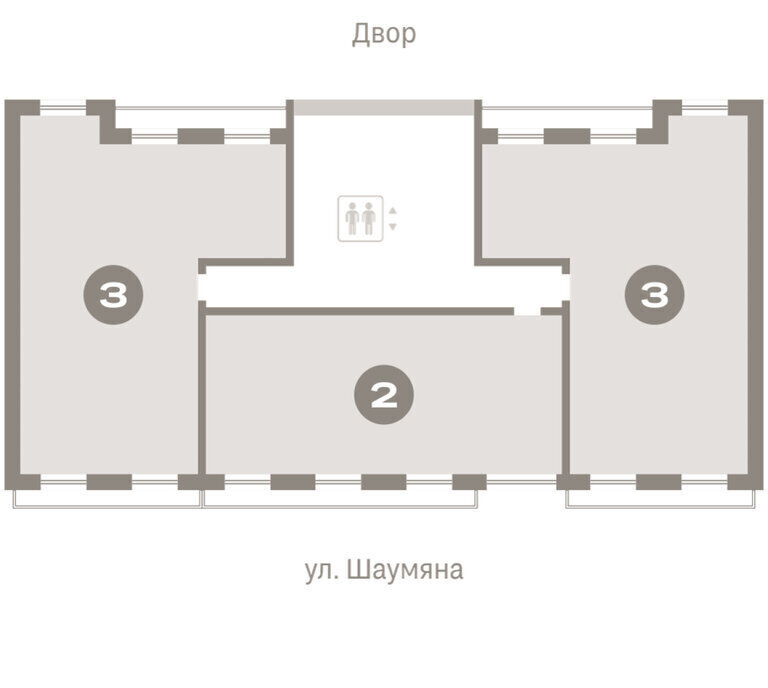квартира г Екатеринбург р-н Ленинский Чкаловская ул Советских женщин фото 3