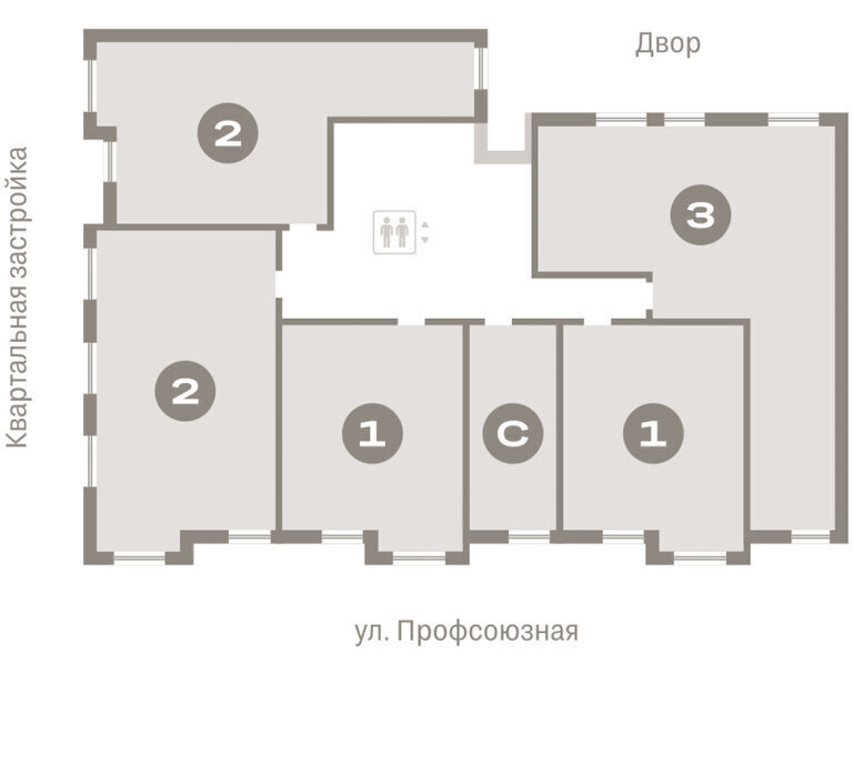 квартира г Тюмень жилой район «Речной порт» Центральный административный округ фото 3