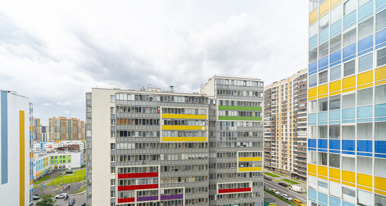 квартира г Кудрово Южное Кудрово ул Пражская 15 ЖК «Вернисаж» Заневское городское поселение фото 8