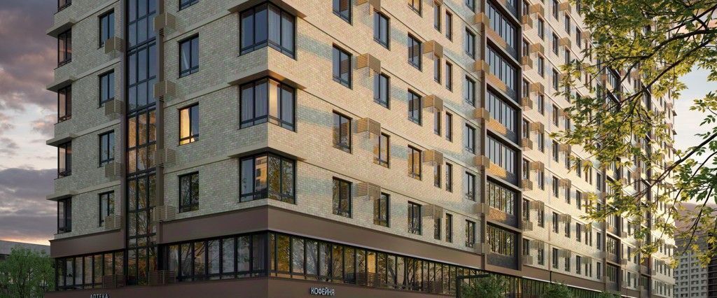 квартира г Краснодар р-н Прикубанский ул им. Анны Ахматовой Мкр. «DOGMA PARK» фото 21