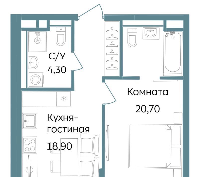 квартира г Саки ул Морская TEMPO фото 1