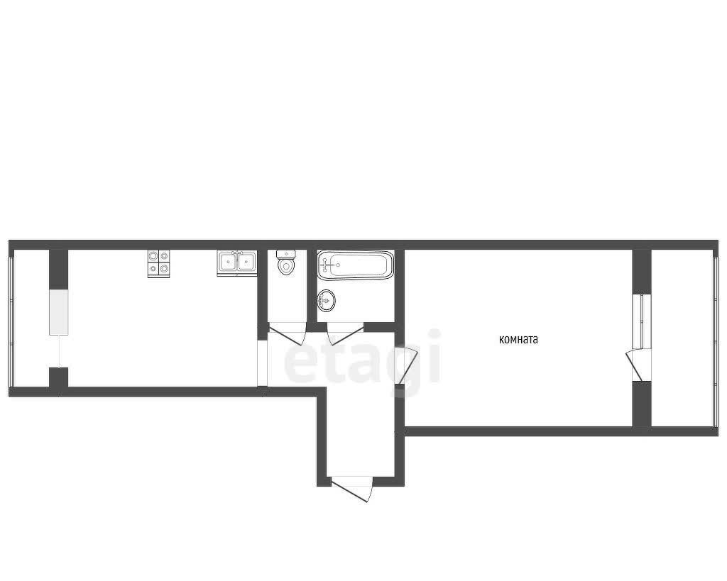 квартира г Самара р-н Кировский пр-кт Кирова 327 13-й м-н фото 16