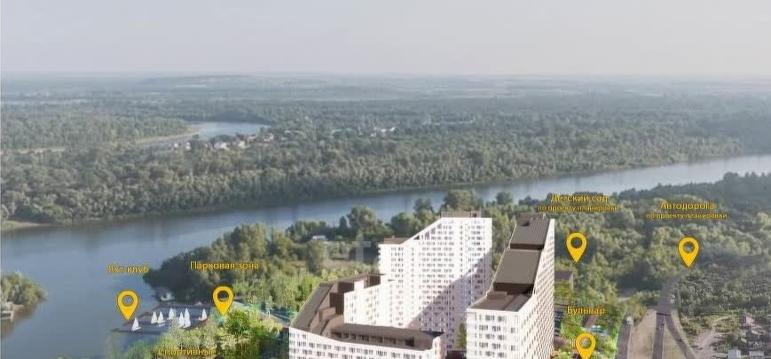 квартира г Уфа р-н Кировский Затон ул Бородинская 19/1 ЖК «Кузнецовский» м-н фото 2