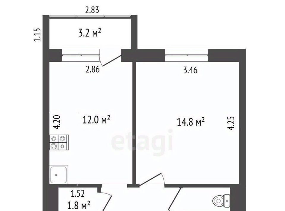 квартира г Саранск р-н Октябрьский ул Т.Бибиной 3/1 фото 2