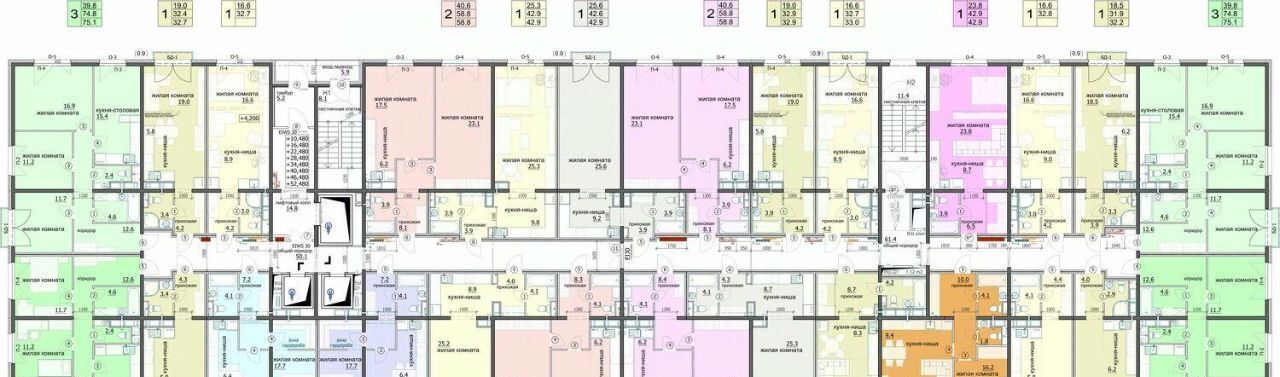 квартира г Пенза р-н Октябрьский ул Яшиной 6 Октябрьский район фото 2