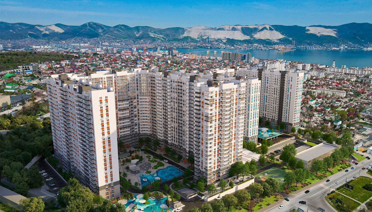 квартира г Новороссийск р-н Центральный ул Куникова 1 блок-секции 1-5 фото 6