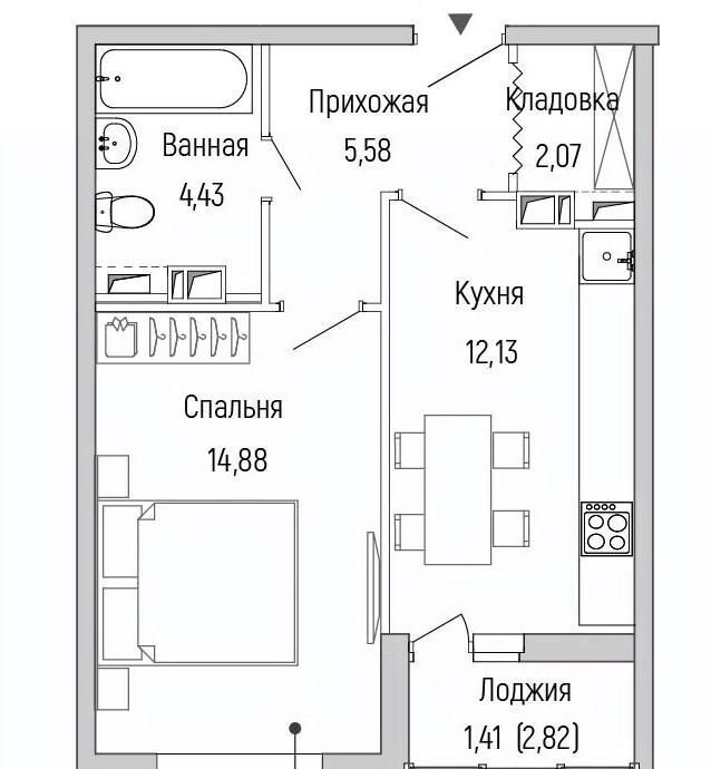 квартира г Красногорск Павшино Рига Хиллс жилой комплекс, к 1 фото 1