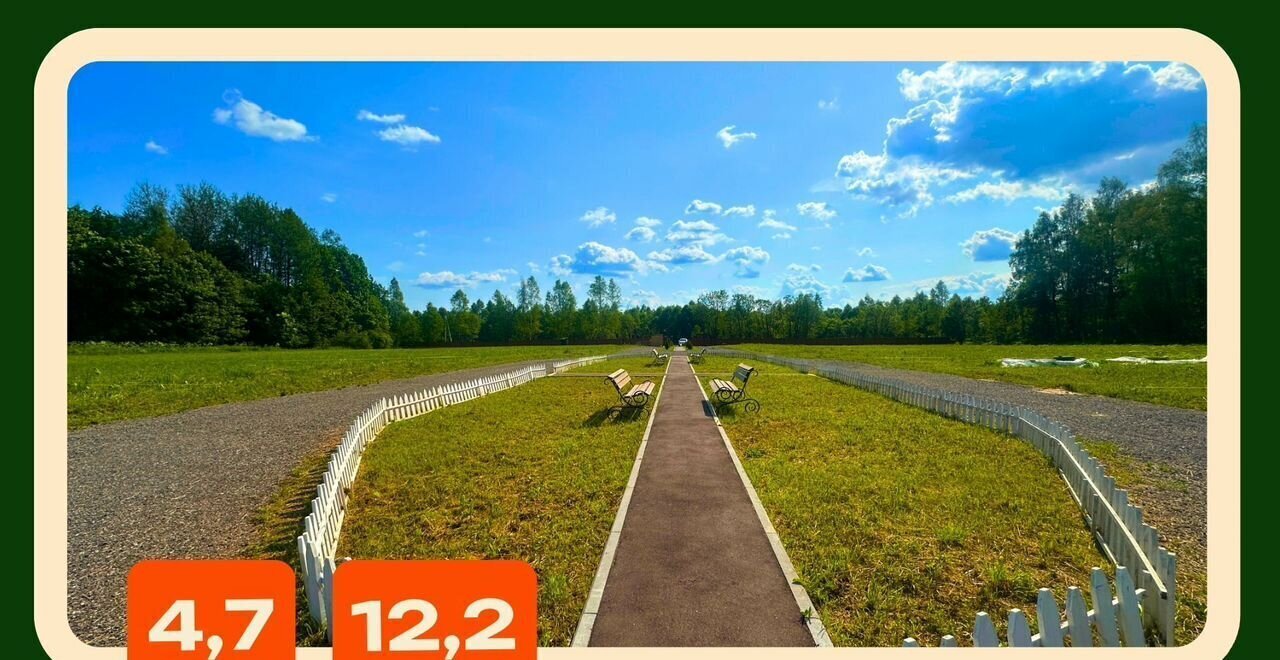земля г Истра 70 км, коттеджный пос. Тюльпаново вилладж, Сычево, Новорижское шоссе фото 7