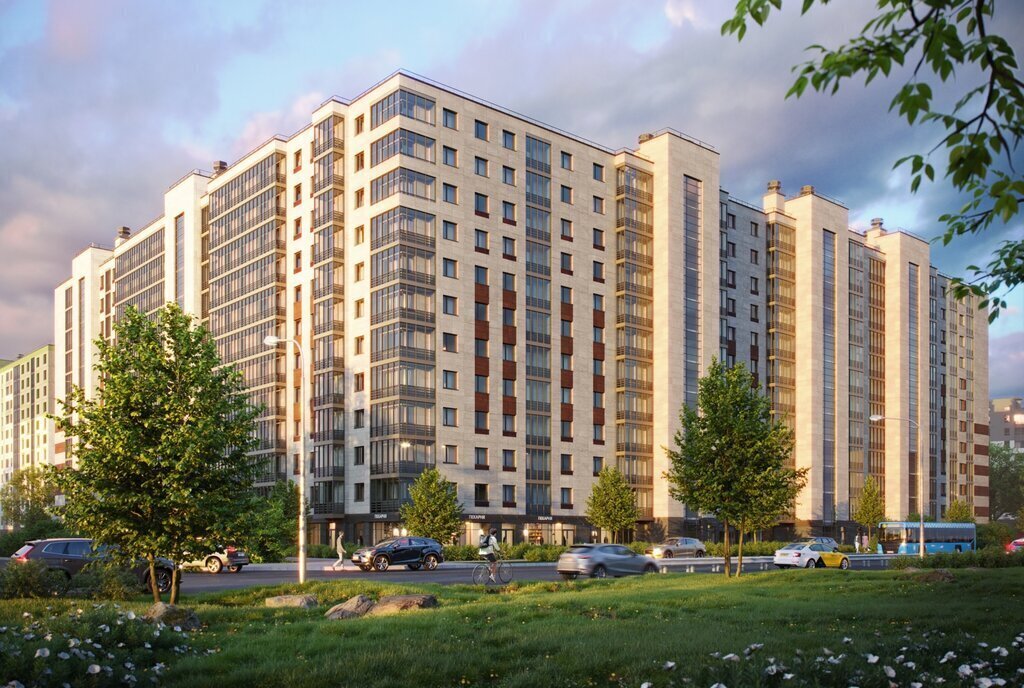 квартира г Санкт-Петербург п Шушары пр-кт Старорусский 13к/1 ЖК All inclusive метро Купчино фото 8