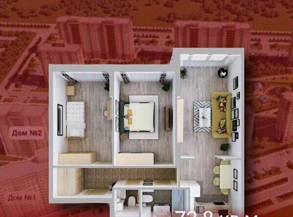 р-н Рудничный Лесная Поляна б-р Солнечный жилрайон, комплекс фото