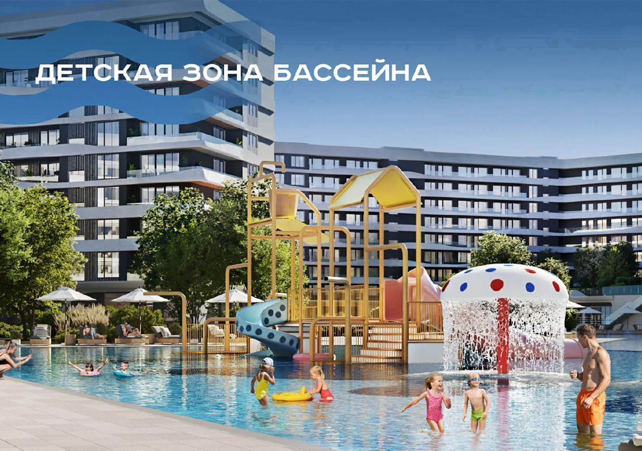 квартира р-н Анапский г Анапа проезд Сосновый 10 апарт-комплекс по проезду Сосновый Гостиничный комплекс «‎Мореград» фото 16