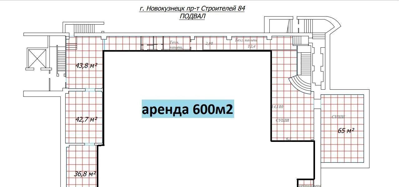 свободного назначения г Новокузнецк р-н Центральный пр-кт Строителей 84а фото 4