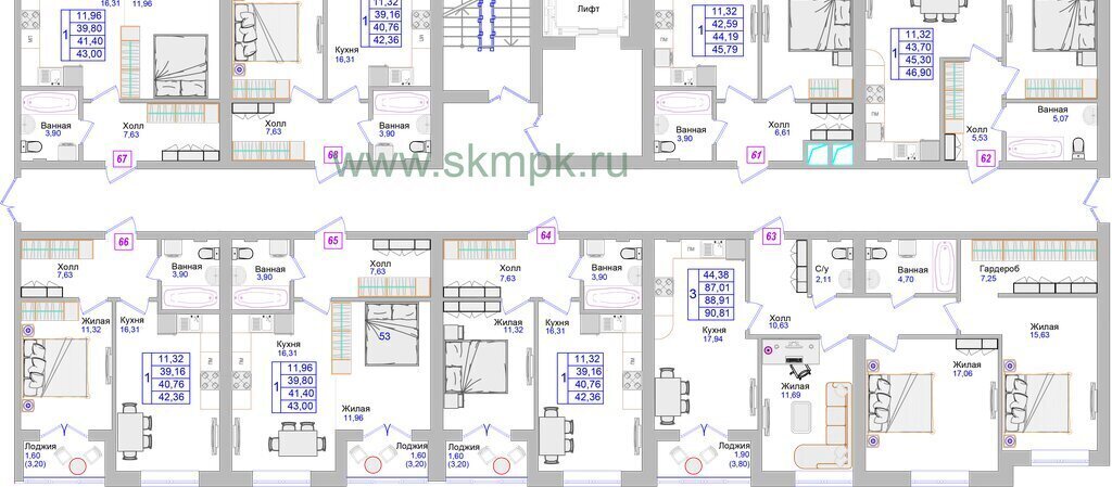 квартира р-н Светлогорский г Светлогорск пр-кт Калининградский 70е фото 1