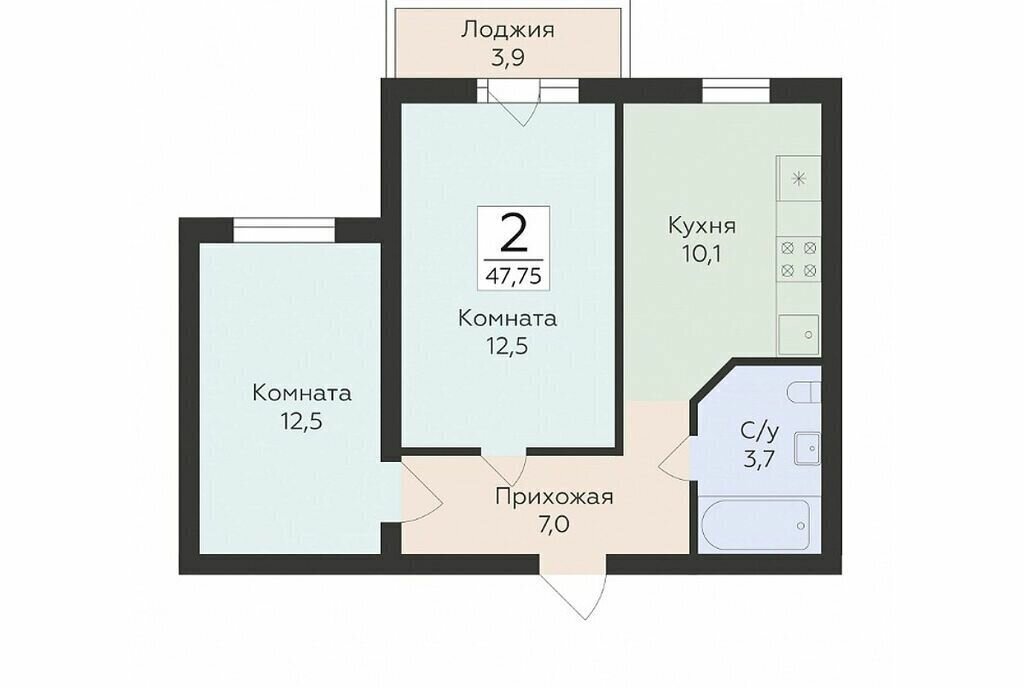 квартира г Самара р-н Советский Победа ул Победы 14а ЖК «Победа» фото 1