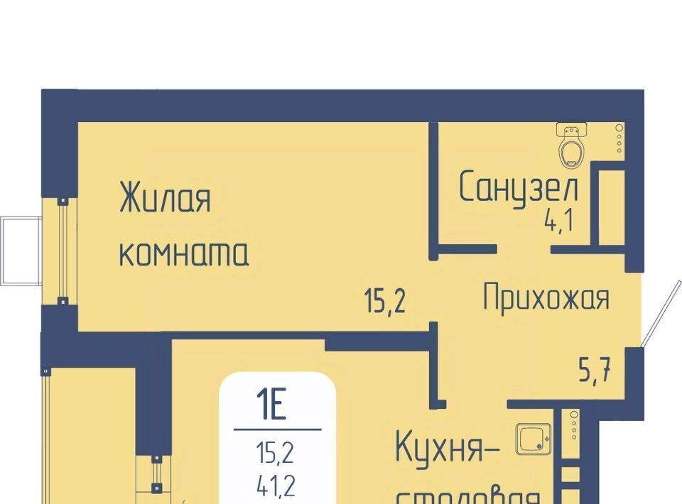 квартира г Красноярск р-н Октябрьский пр-кт Свободный фото 1