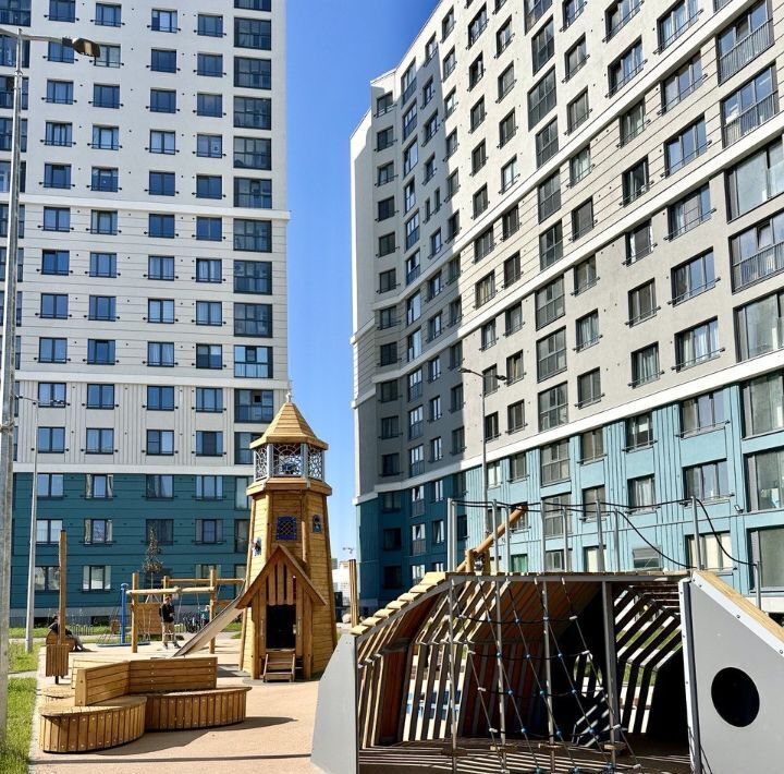 квартира г Санкт-Петербург метро Приморская пр-кт Крузенштерна 4 округ Гавань фото 19