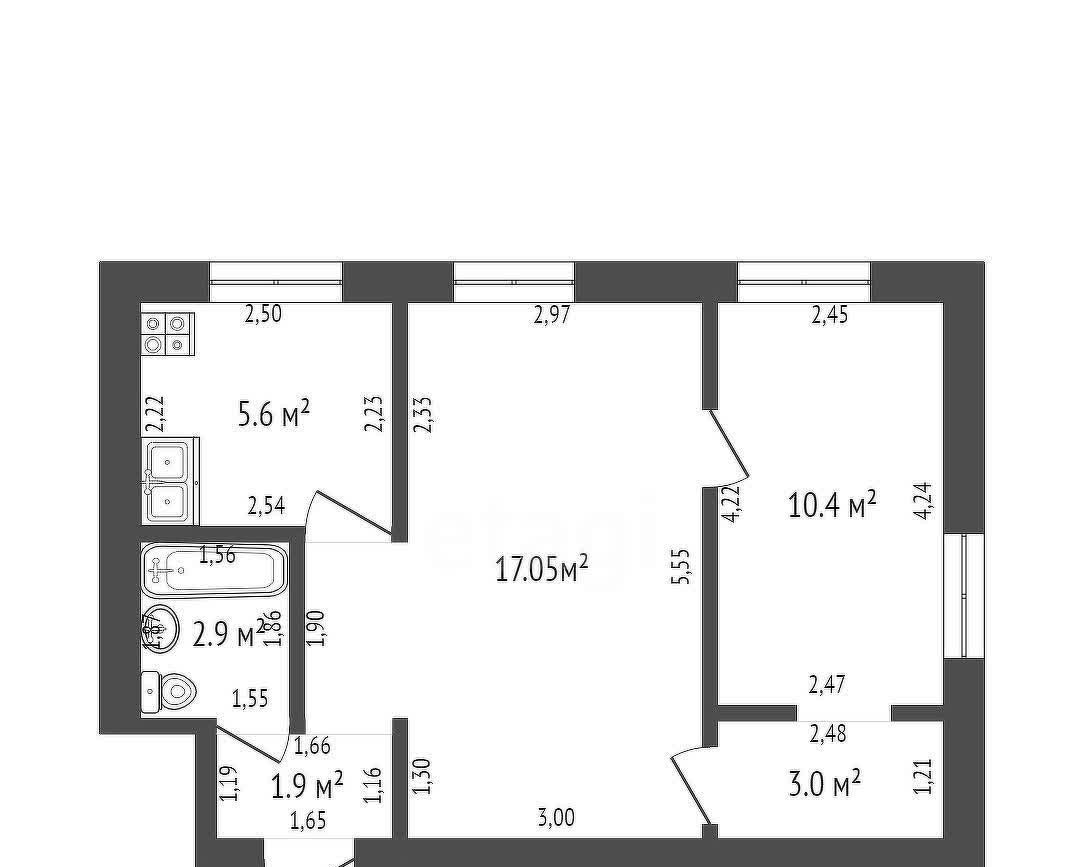 квартира г Стерлитамак ул Дружбы 38 фото 15