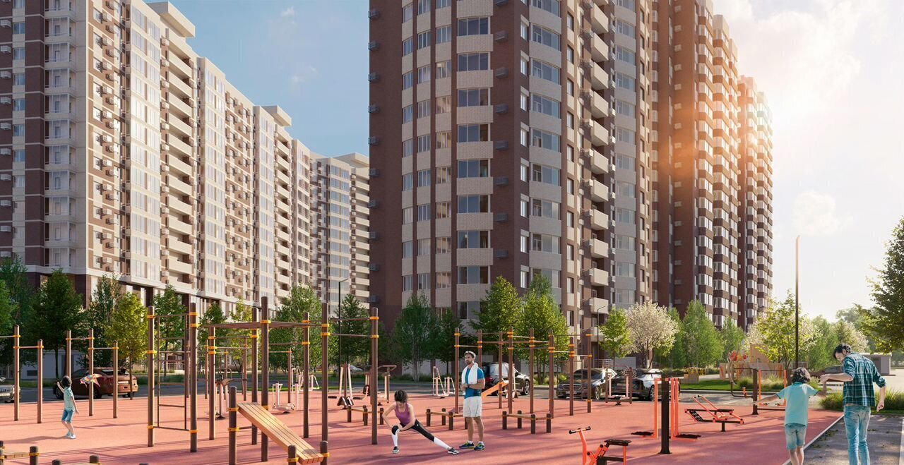 квартира г Краснодар р-н Прикубанский ул Ростовское Шоссе 30/6 ЖК «Лучший» фото 3