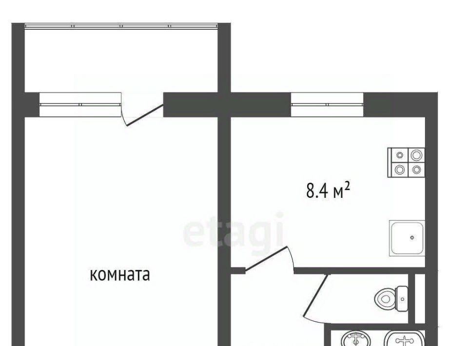 квартира г Нягань ул Интернациональная 123 фото 2