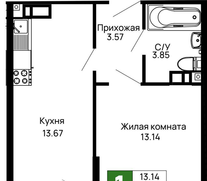 квартира г Майкоп ул 9 Мая 14а фото 1