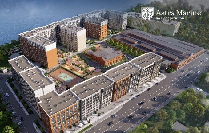 квартира г Санкт-Петербург метро Елизаровская пр-кт Обуховской Обороны 36 ЖК Astra Marine округ Невская застава фото 3