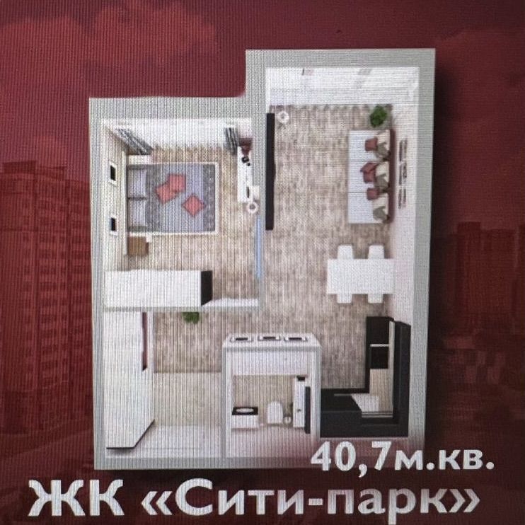квартира г Кемерово р-н Ленинский пр-кт Ленинградский 44 Кемеровская обл. - Кузбасс фото 2