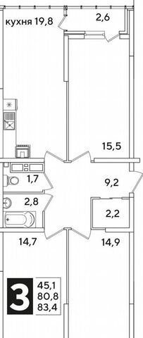 р-н Прикубанский ул им. Ивана Беличенко 92 корп. 5 фото