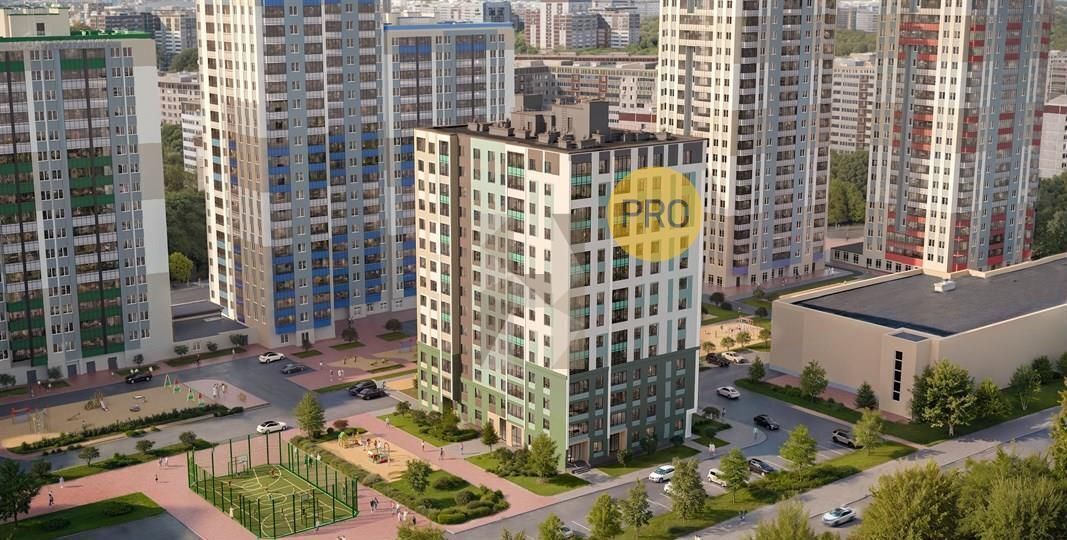 квартира г Екатеринбург р-н Чкаловский Ботаническая ул 8 Марта 197 ЖК «Новая Ботаника» фото 3