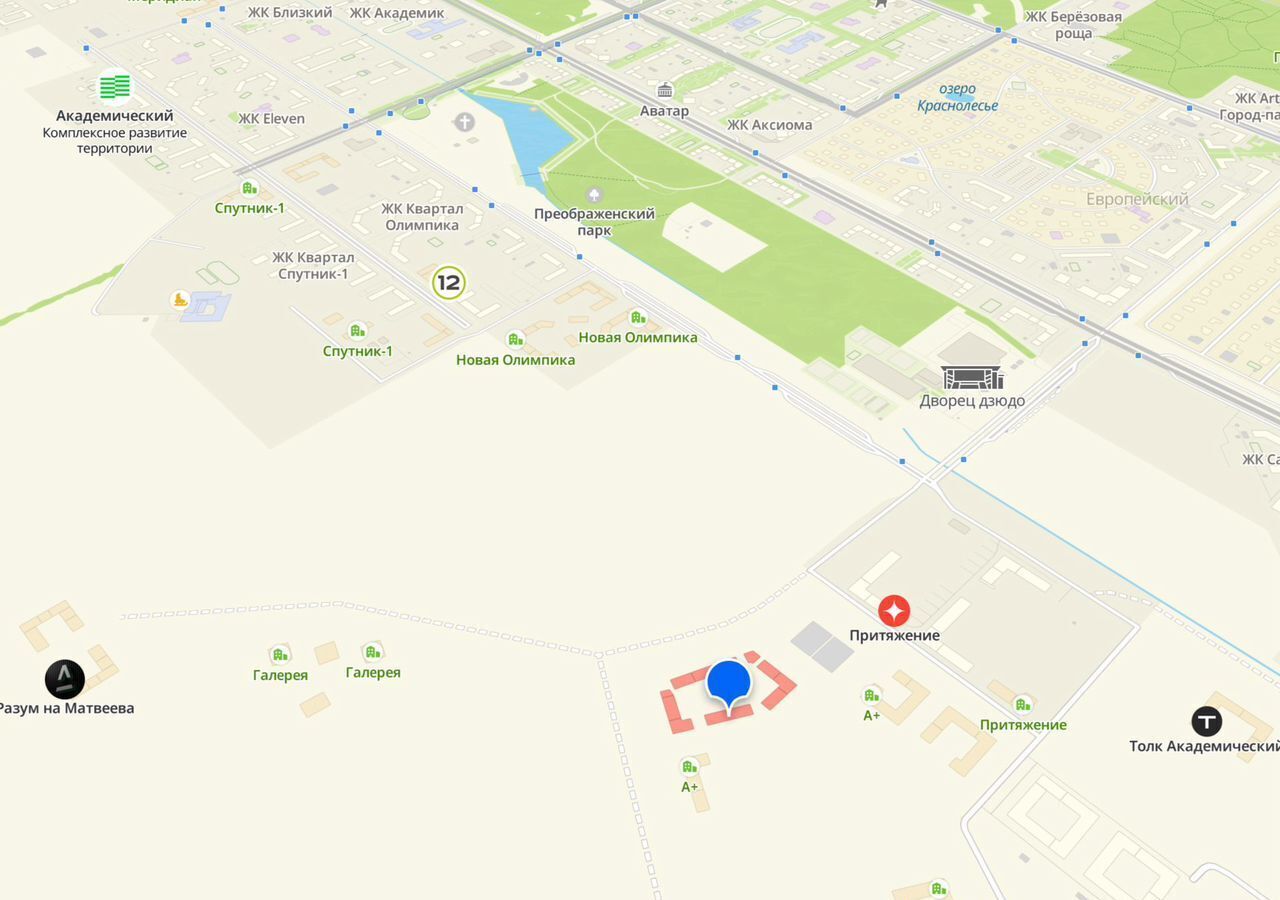 свободного назначения г Екатеринбург Академический ул Академика Ландау 16 фото 4