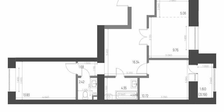 квартира р-н Нижнекамский г Нижнекамск 15-й микрорайон ЖК Калина фото 1