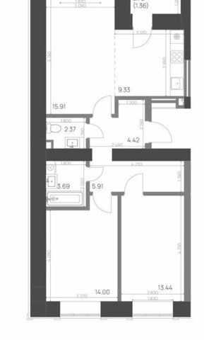 15-й микрорайон ЖК Калина фото