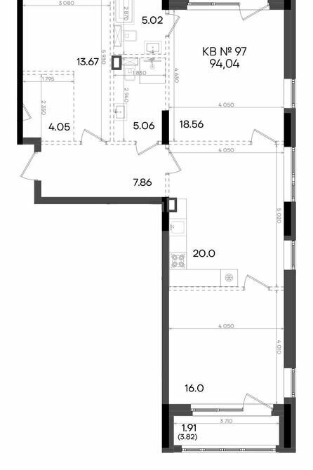 квартира г Казань метро Горки р-н Советский ул Аделя Кутуя 181ж фото 1