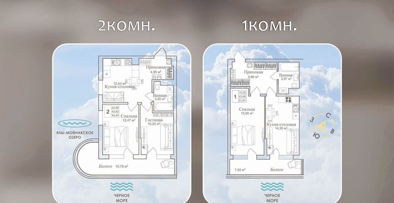 квартира г Евпатория ул. Аллея Дружбы, д. 20 фото 2