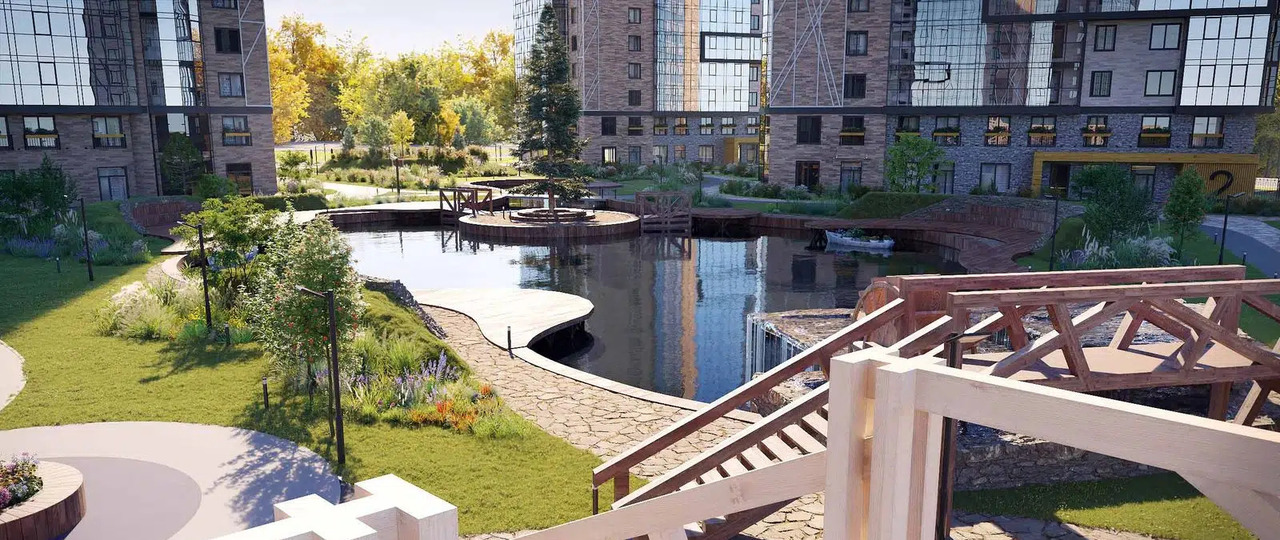 квартира г Красноярск Иннокентьевский микрорайон SCANDIS OZERO фото 4
