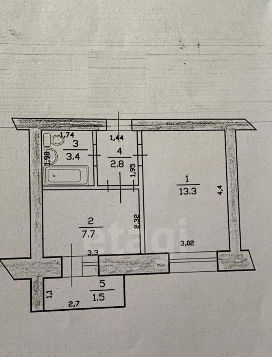 квартира г Казань Кремлёвская ул Железнодорожников 15 фото 2