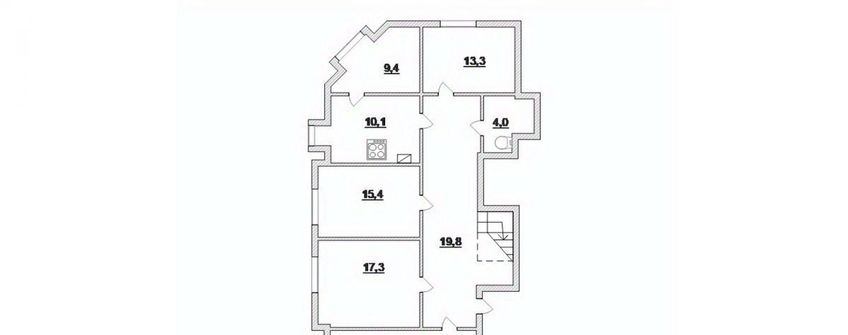 квартира г Калининград р-н Центральный ул Римского-Корсакова 15 фото 15