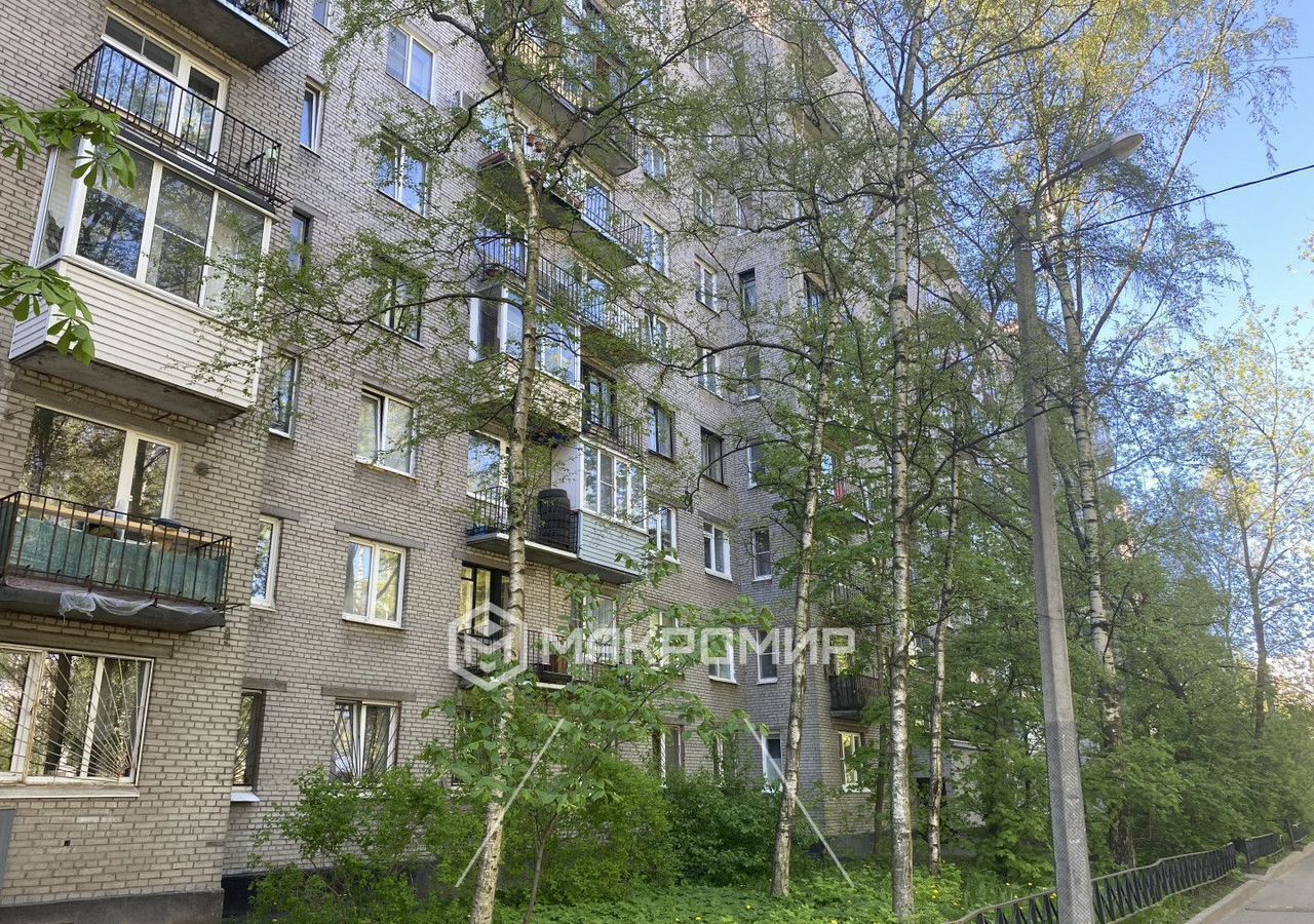 квартира г Санкт-Петербург метро Проспект Славы ул Турку 17к/2 округ № 72 фото 20