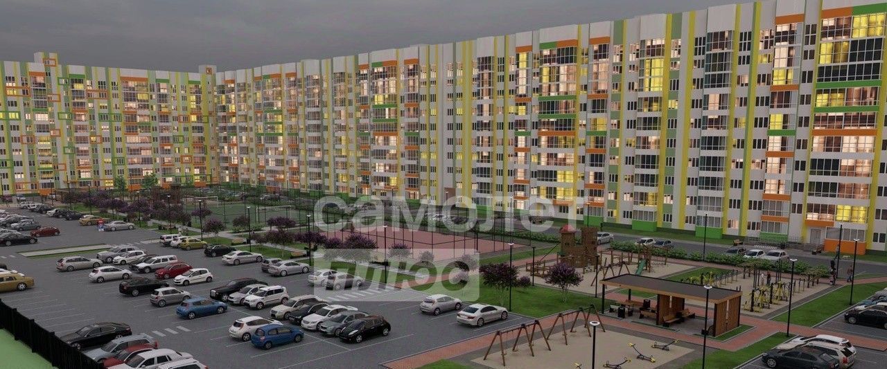 квартира г Курск р-н Сеймский ул Энгельса 158к/1 фото 6