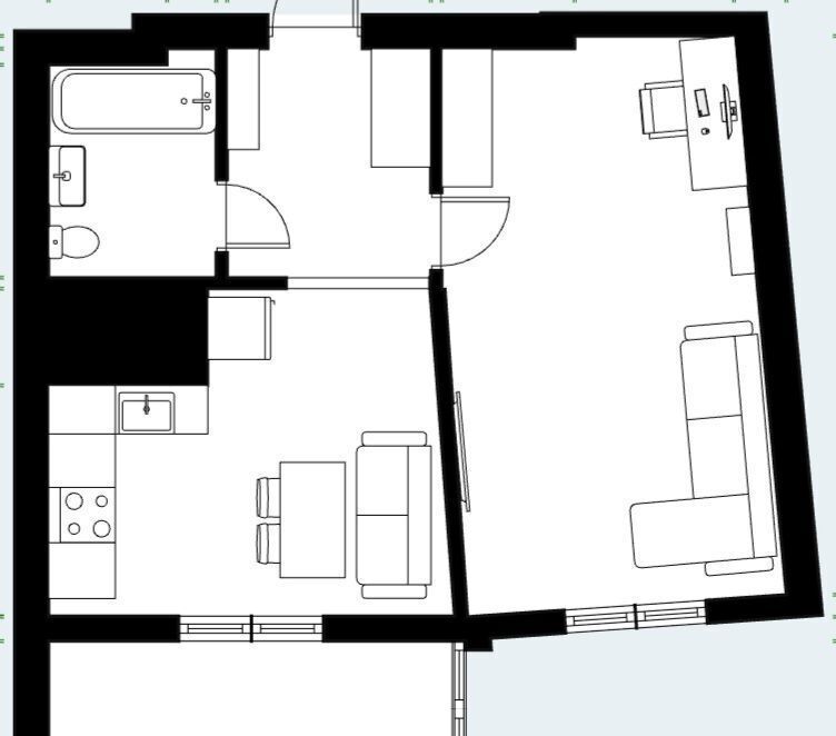 квартира г Казань Козья слобода ул Чистопольская 36 фото 10