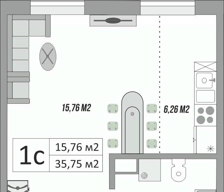 квартира г Оренбург р-н Центральный ул Яицкая 11 фото 1