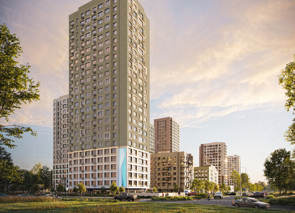 квартира г Тюмень р-н Калининский ЖК "AIRIS" жилой район Комарово Парк фото 3