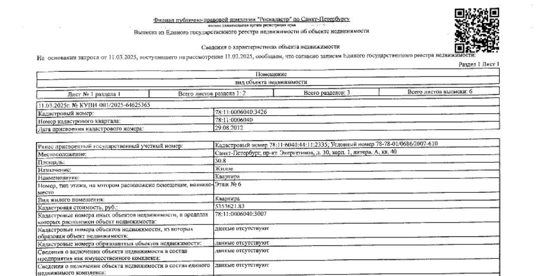 квартира г Санкт-Петербург метро Ладожская пр-кт Энергетиков 30к/1 округ Большая Охта фото 1