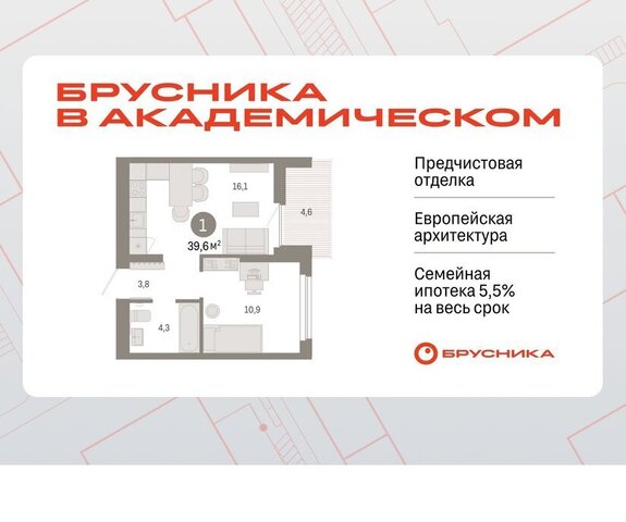 Академический Чкаловская ЖК Брусника в Академическом 19-й квартал фото