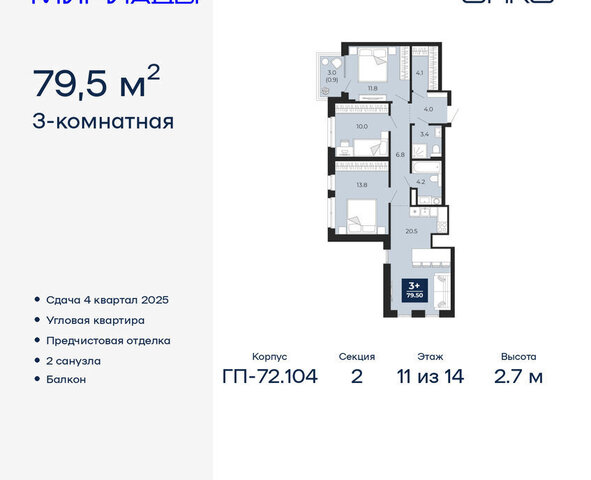 ЖК «Мириады» фото