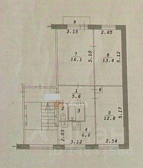 квартира г Новосибирск ул Народная 16/1 фото 2