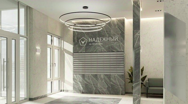 квартира г Тула р-н Пролетарский ЖК «Надежный на Пролетарке» фото 6