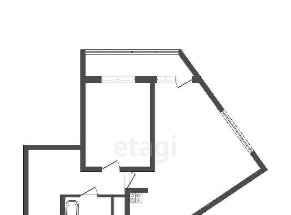 квартира г Тула р-н Центральный ул Академика Насоновой 9 фото 2