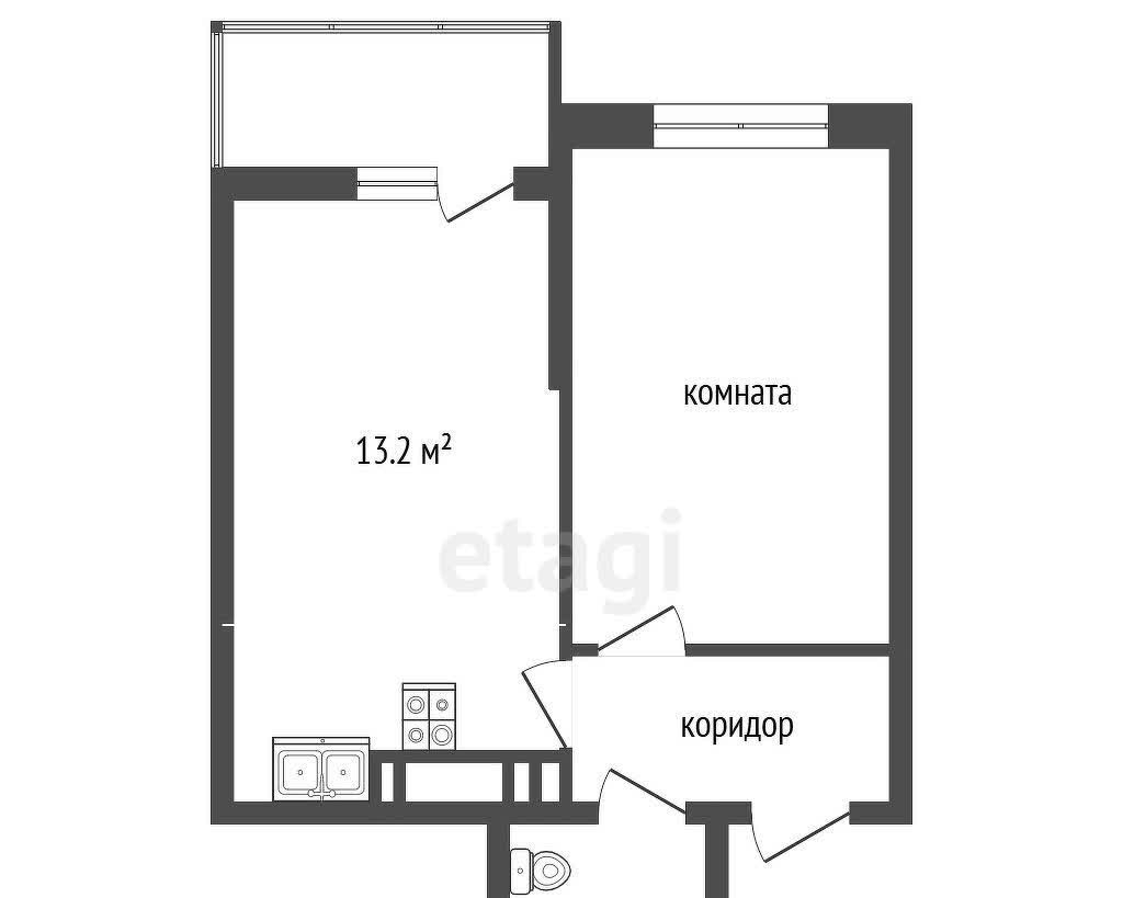 квартира г Ростов-на-Дону Западный ул Назарько 4 фото 28