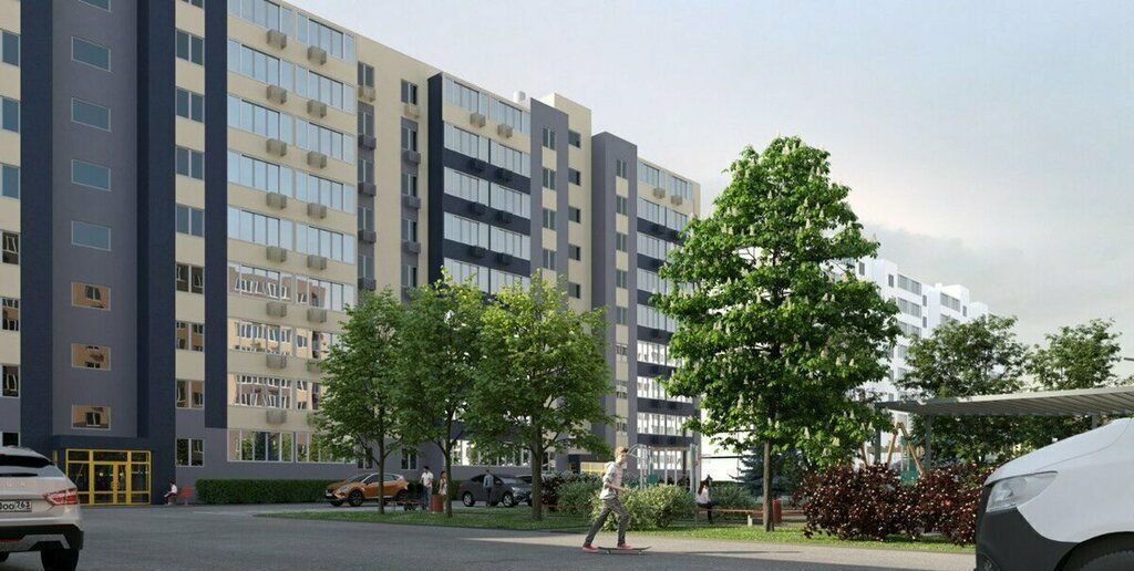 квартира г Тольятти р-н Автозаводский б-р Приморский пр-кт Московский ЖК «Юго Западный» поз. 2, ул. Строителей фото 1