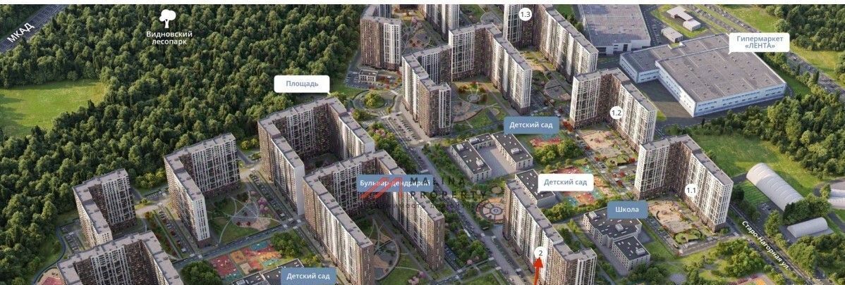 торговое помещение г Видное ул. Фруктовые Сады, 2, Домодедовская фото 2